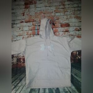 Under Armour Women's Large Light Pink Loose Hoodie 🩷